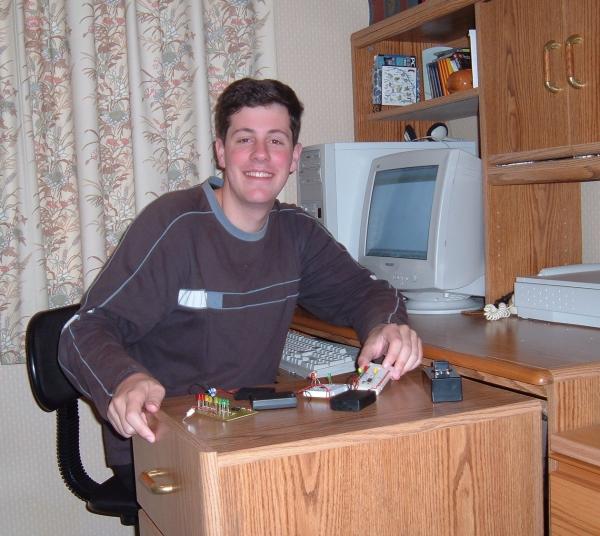 Matthew Austin working on Flood Alert